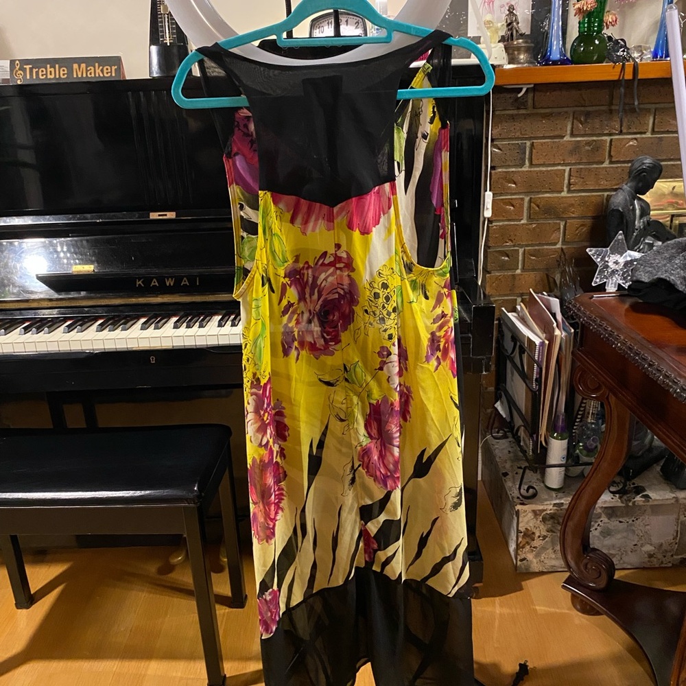Joseph Ribkoff Multicolor Floral Dress - Picture 4 of 4